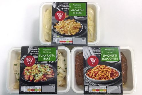 Waitrose adopts fiber based ready meal packaging
